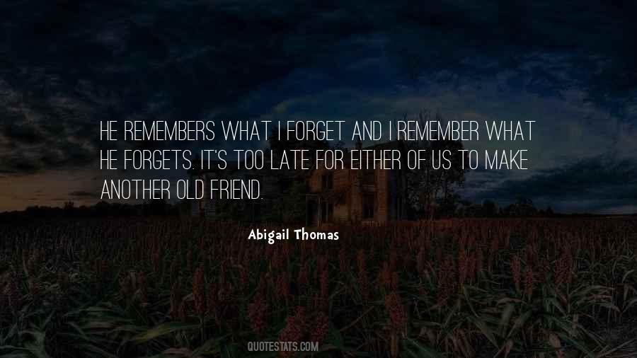 Quotes About Remembers #1269199