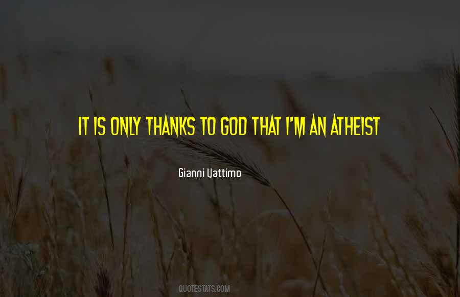 Quotes About Thanks To God #1410597