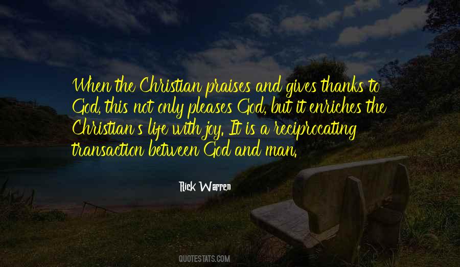 Quotes About Thanks To God #363869