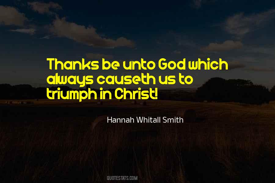 Quotes About Thanks To God #423109