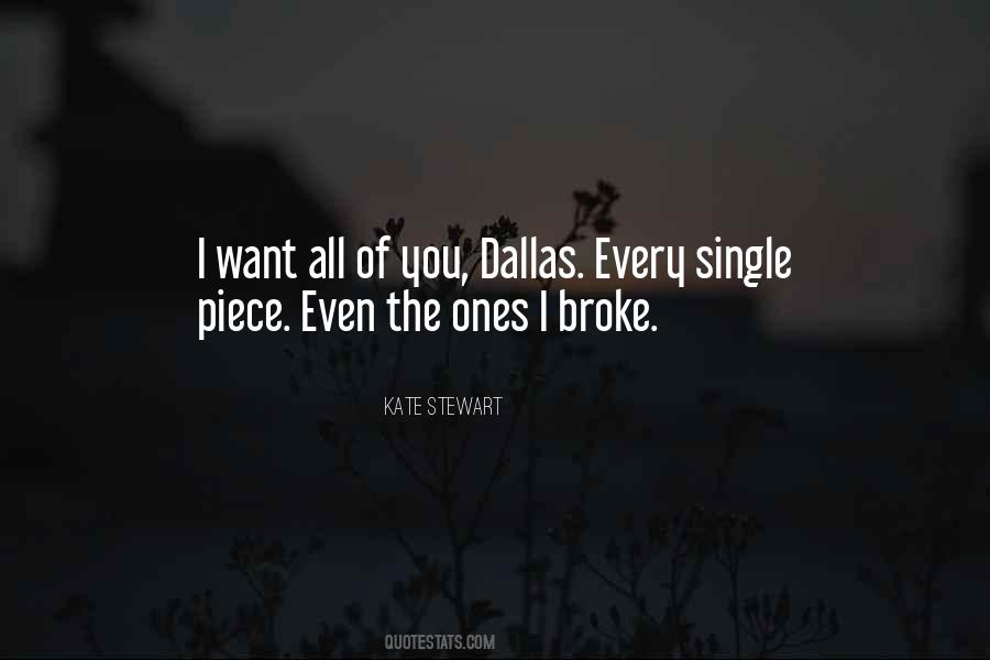 Quotes About Dallas #1163377