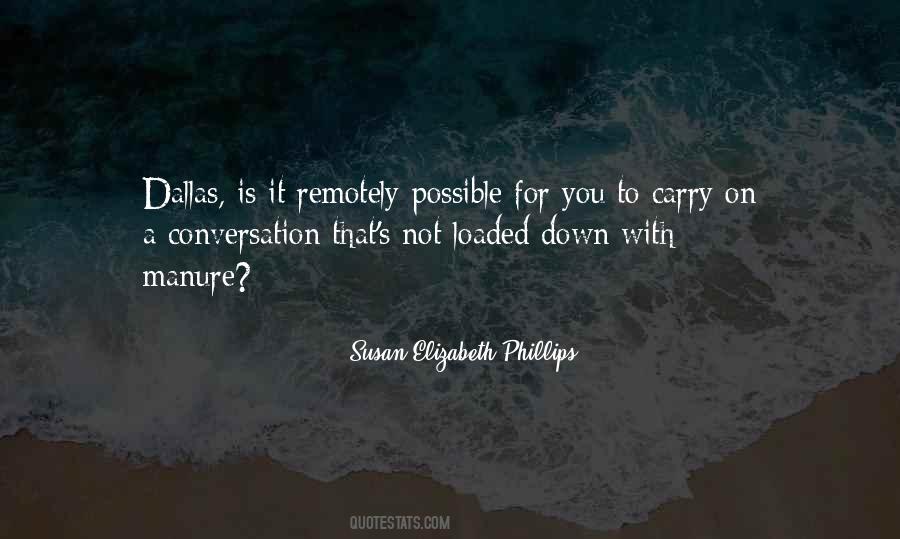 Quotes About Dallas #1357249