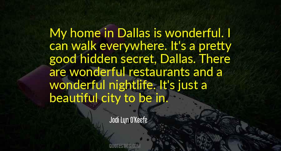 Quotes About Dallas #1359128