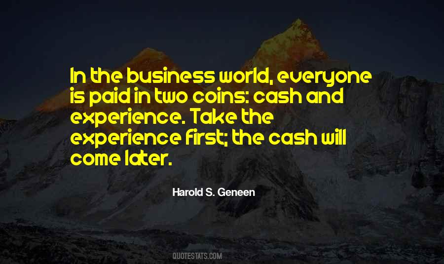 Quotes About Business World #1852751