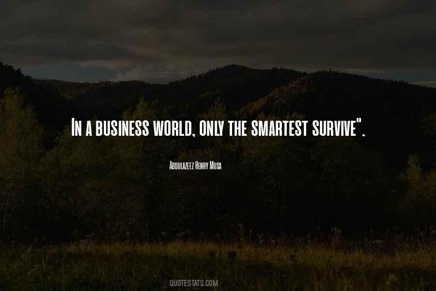 Quotes About Business World #677694