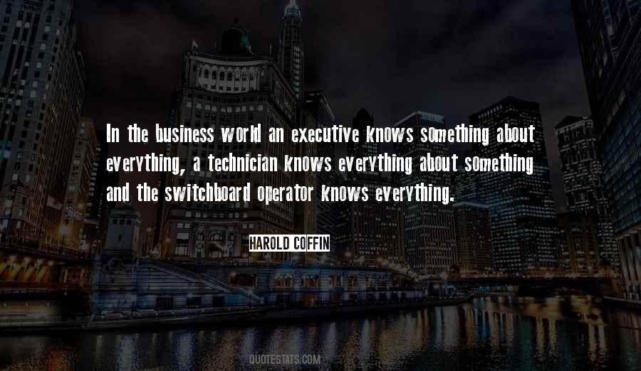 Quotes About Business World #882070