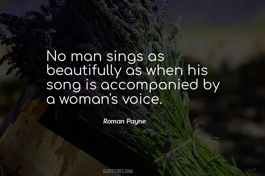 Quotes About A Beautiful Voice #1502718