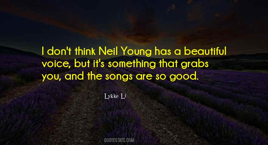 Quotes About A Beautiful Voice #1724787