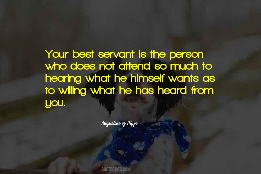 Quotes About What You Heard #307261