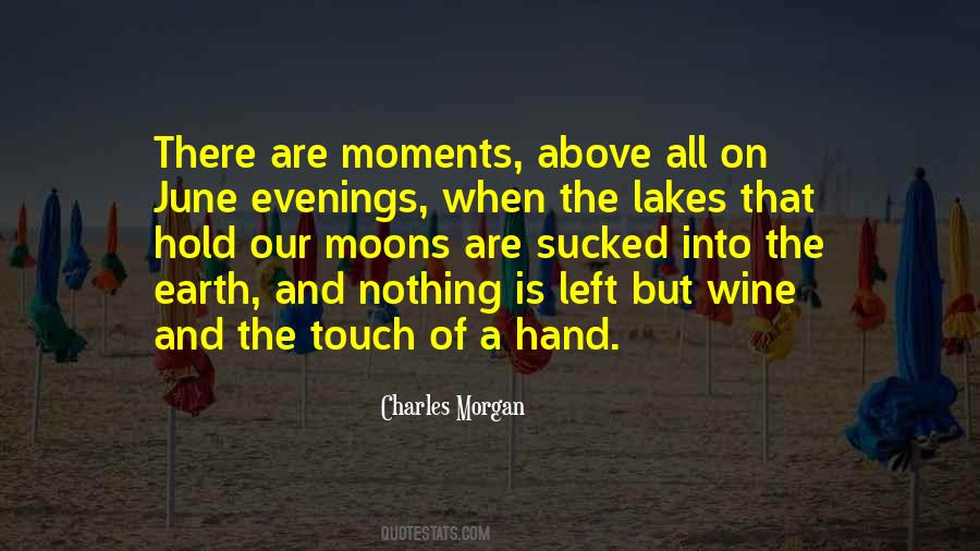 Touch Of A Hand Quotes #1028523