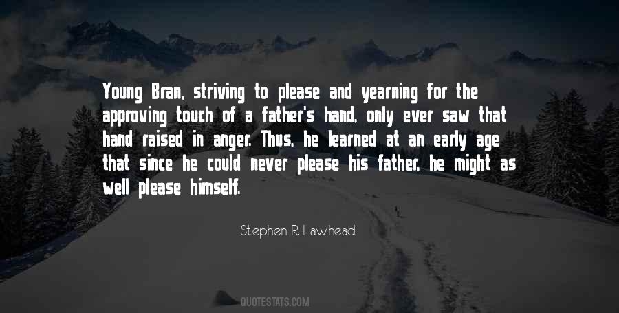 Touch Of A Hand Quotes #1263632