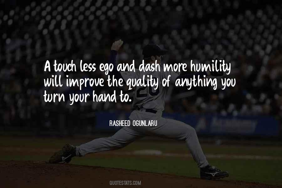 Touch Of A Hand Quotes #1548604