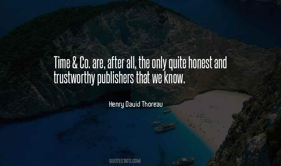 Quotes About Trustworthy #1500007