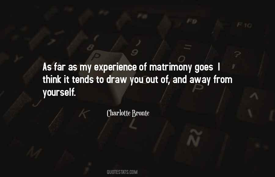 Quotes About Matrimony #1205153