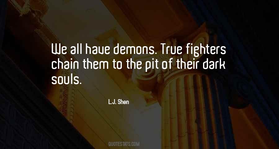 Quotes About True Fighters #1476803