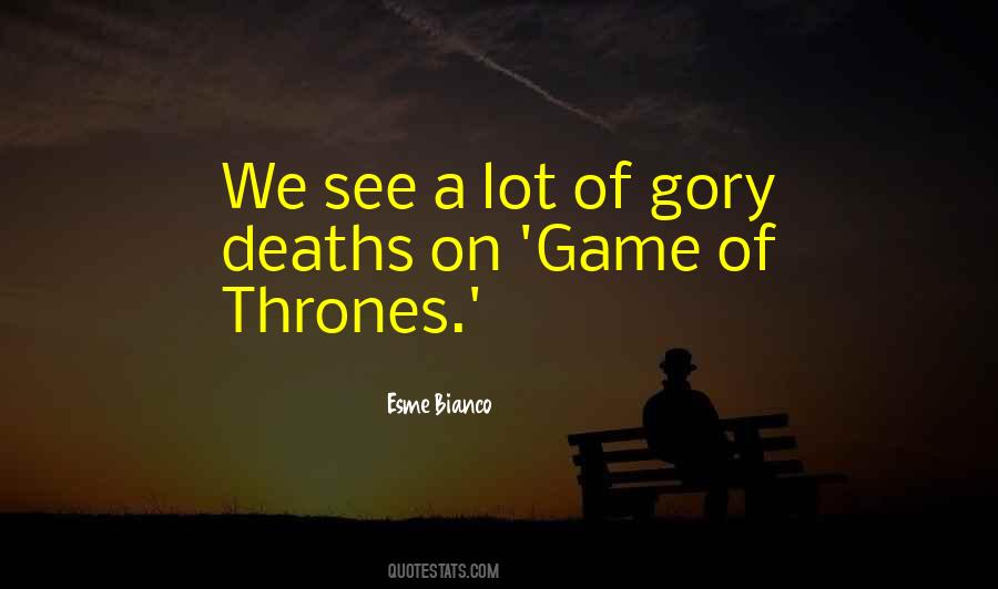 Quotes About Thrones #1288678