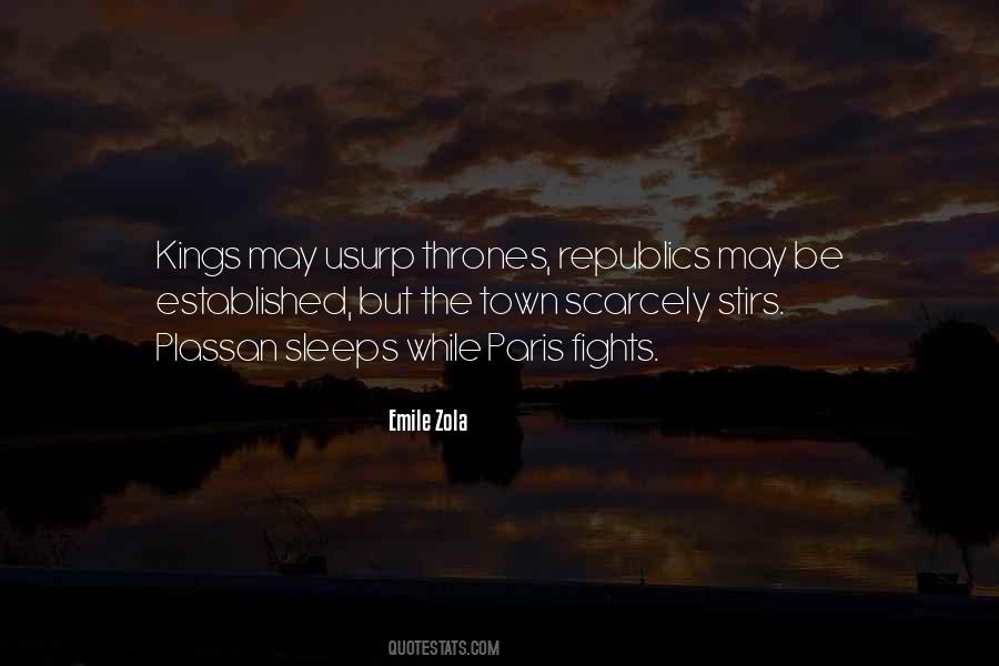 Quotes About Thrones #1376349