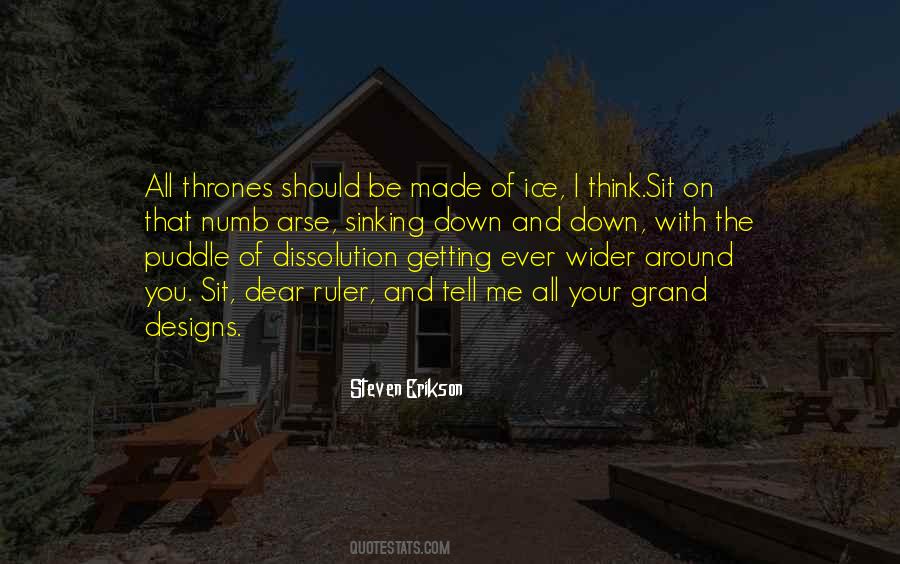 Quotes About Thrones #1780332