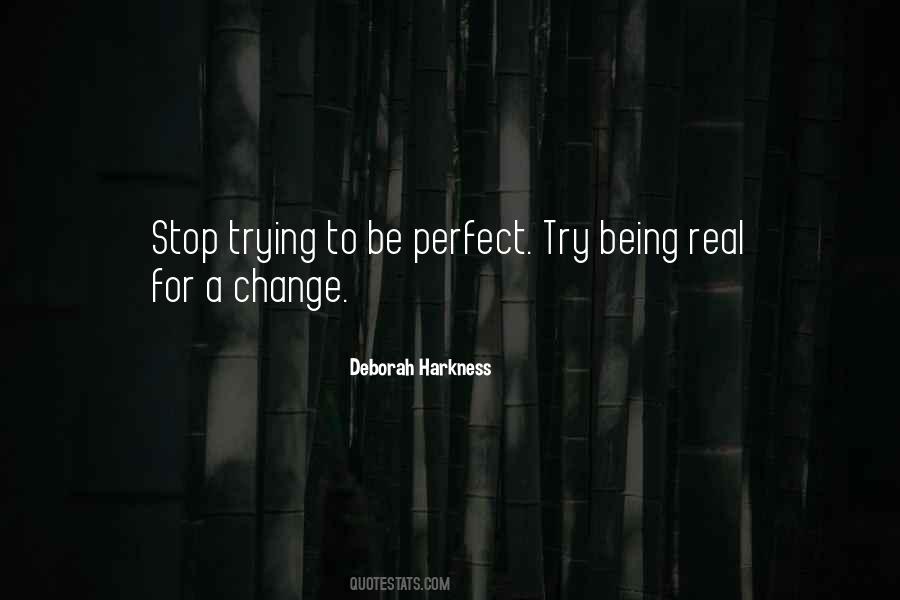 Quotes About Being Less Than Perfect #107134