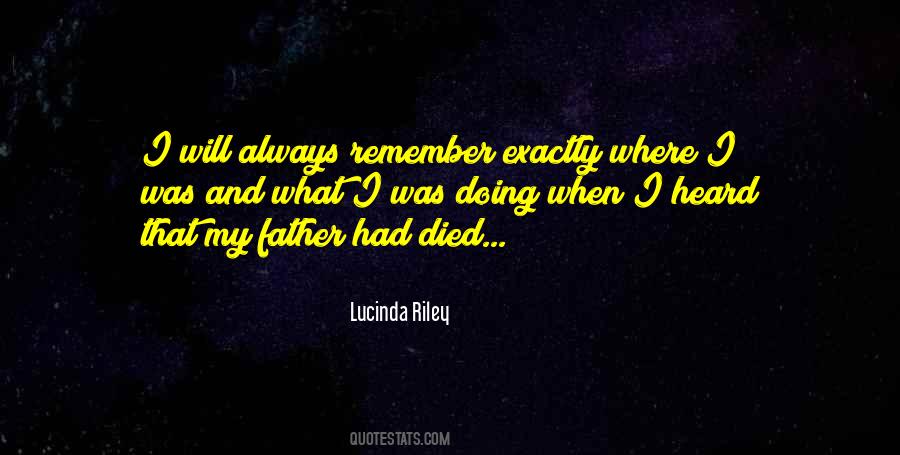 Quotes About Died Father #597851