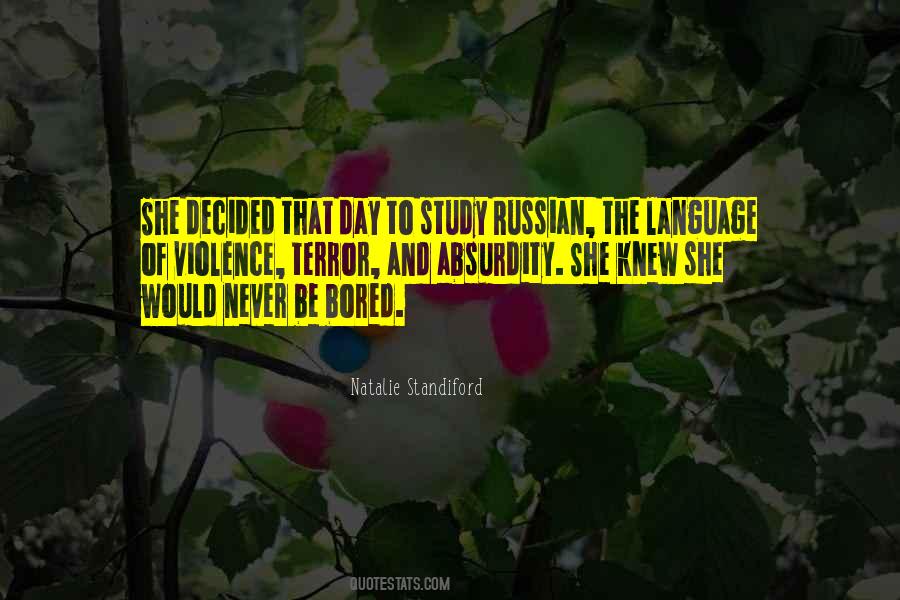 Quotes About Russian Language #71271