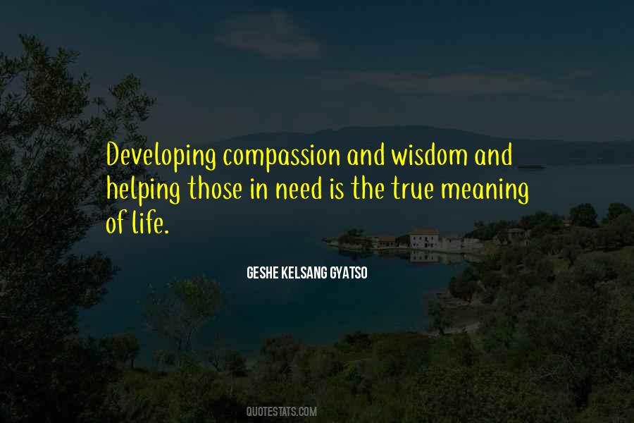 Compassion Wisdom Quotes #698967