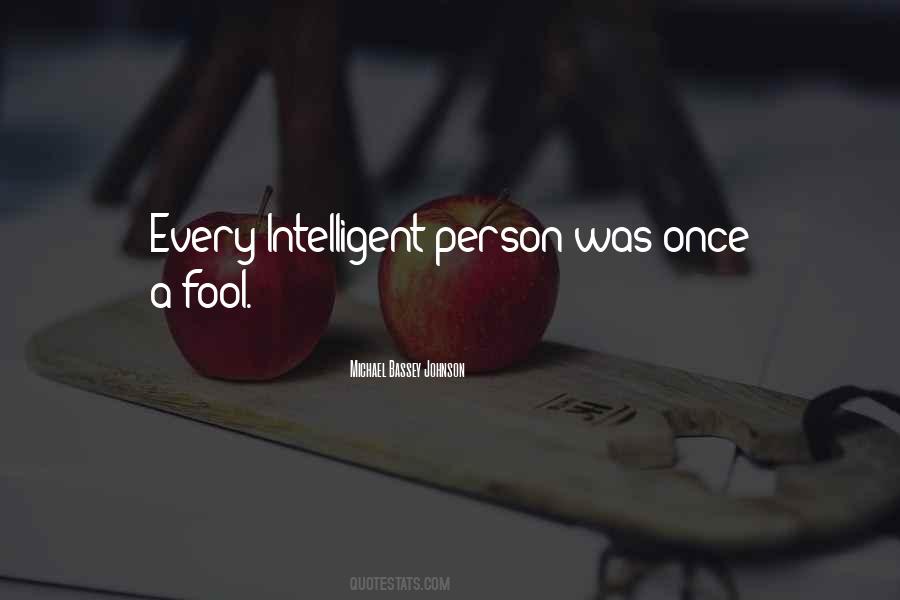 Quotes About Intelligent Person #1248618