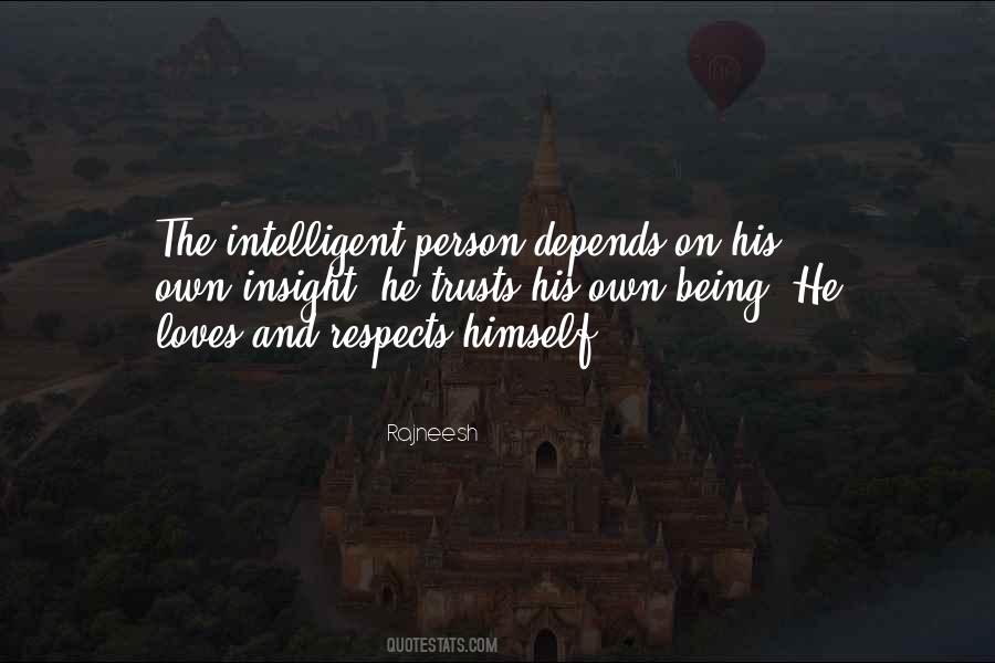 Quotes About Intelligent Person #1430688