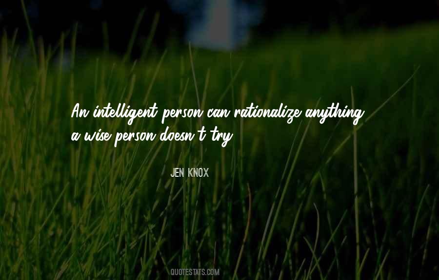 Quotes About Intelligent Person #1778418