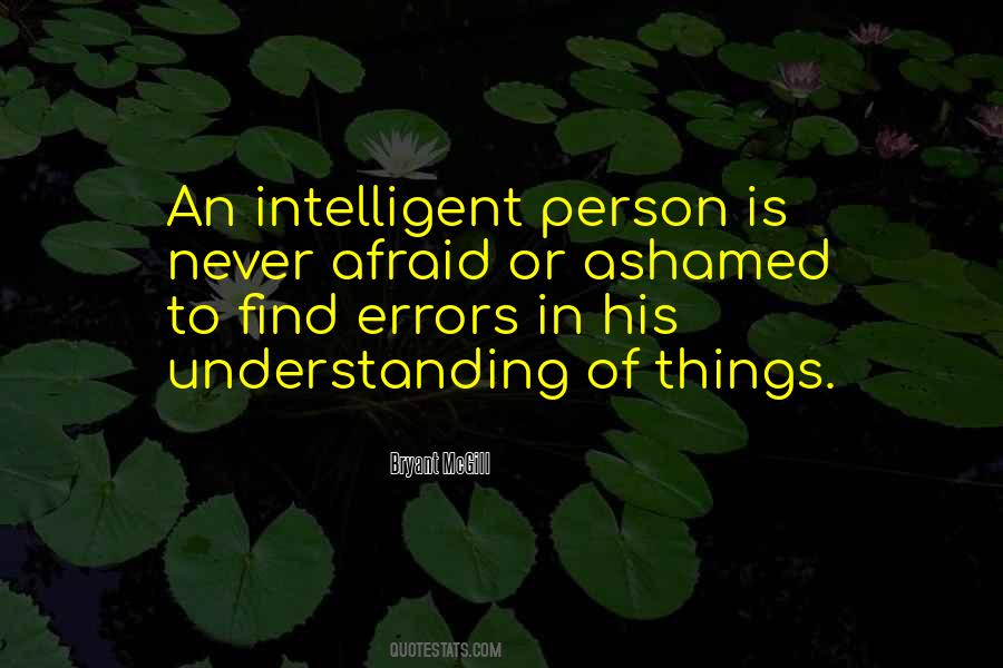 Quotes About Intelligent Person #824709