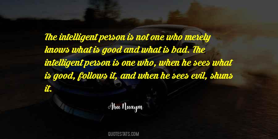 Quotes About Intelligent Person #926333