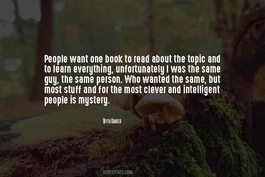 Quotes About Intelligent Person #943188