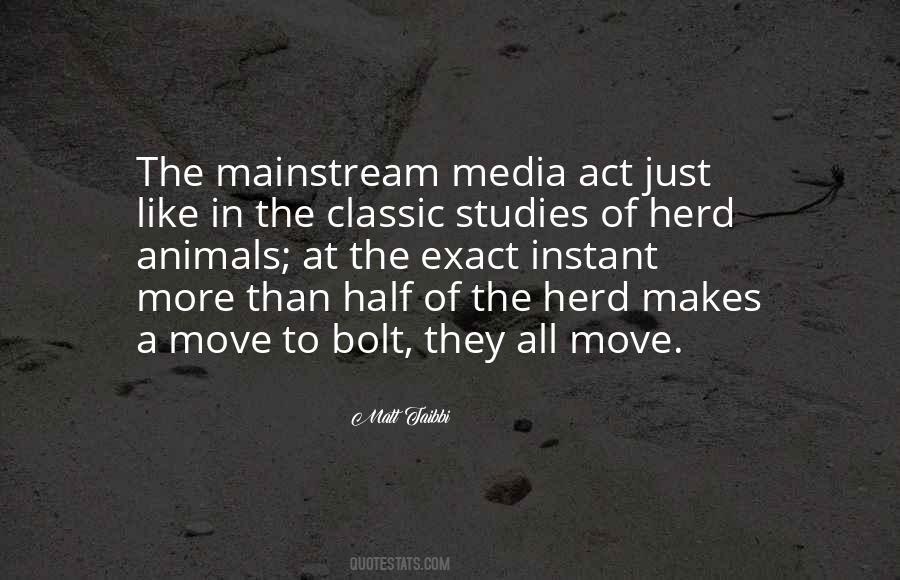 Quotes About Herd Animals #828970