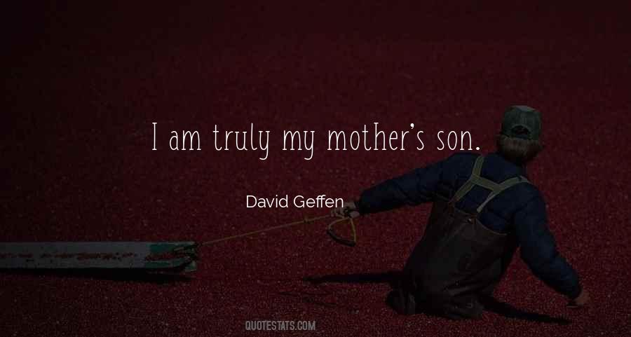 Mother S Son Quotes #957381