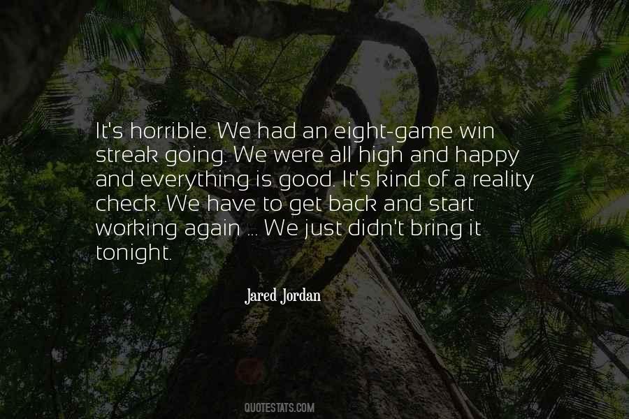 Quotes About Reality Check #1195619