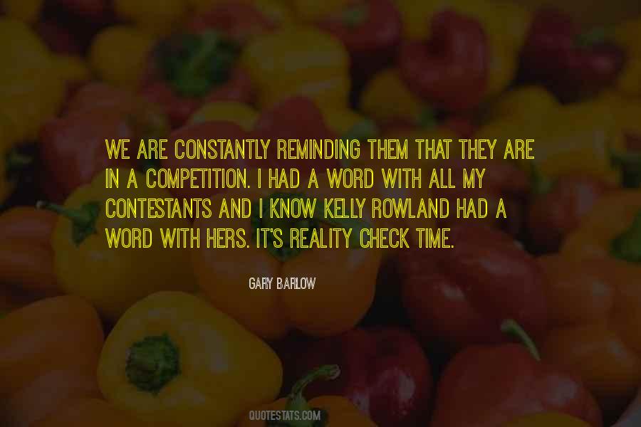 Quotes About Reality Check #300896