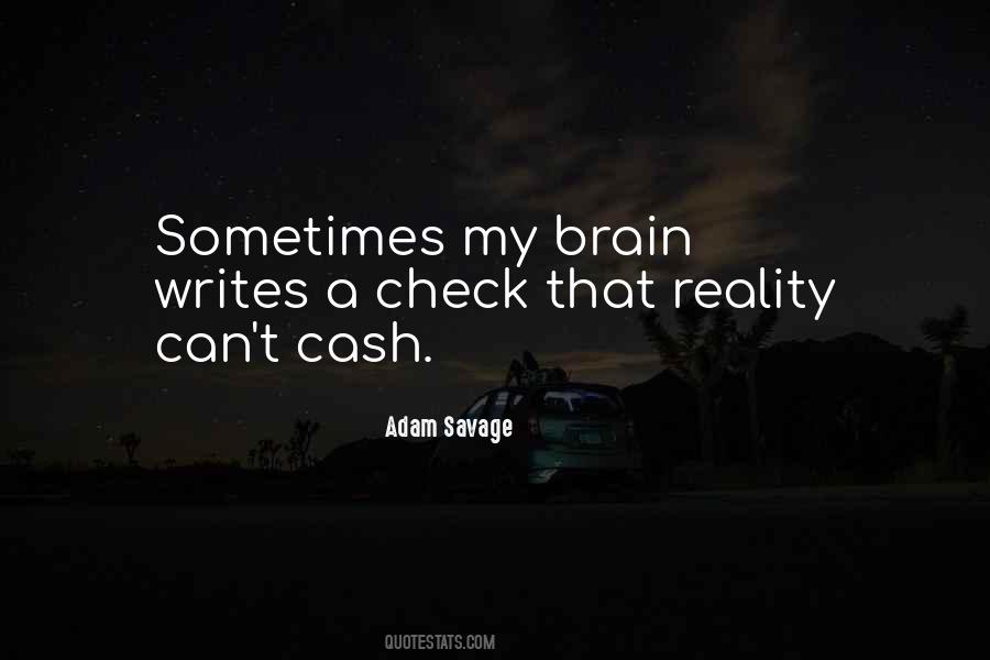 Quotes About Reality Check #449803