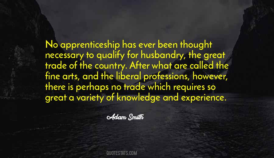 Quotes About Apprenticeship #632236