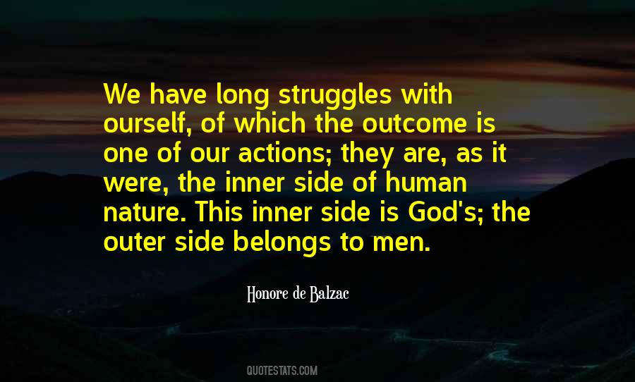 Inner Struggles Quotes #1110528