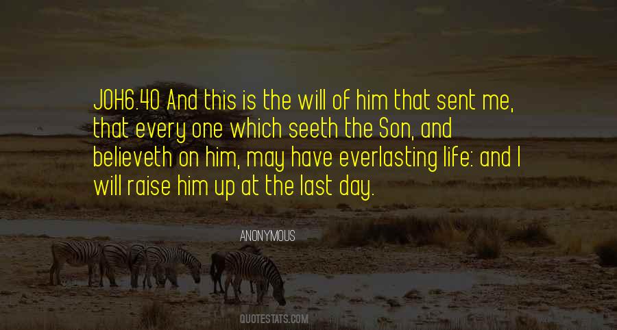 Quotes About Everlasting Life #1131321