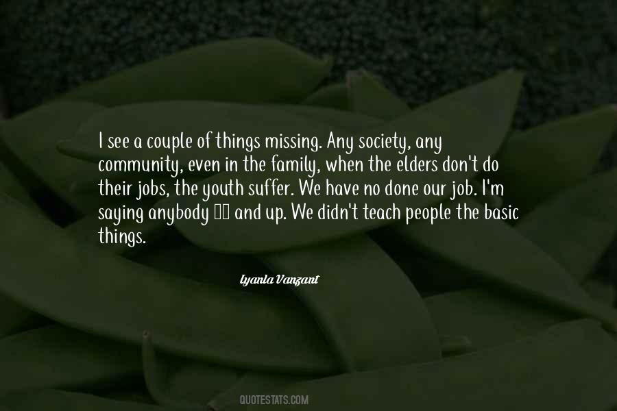 Quotes About Missing Family #939210