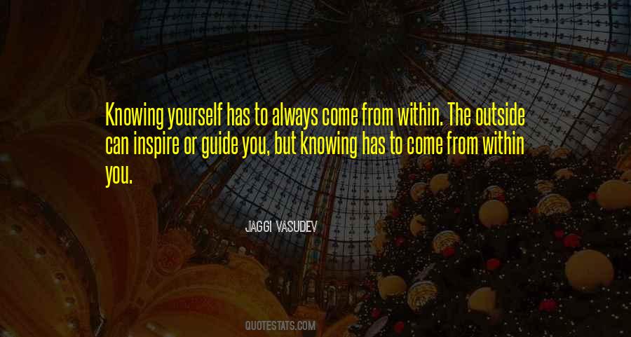 Quotes About Knowing Yourself #1000909