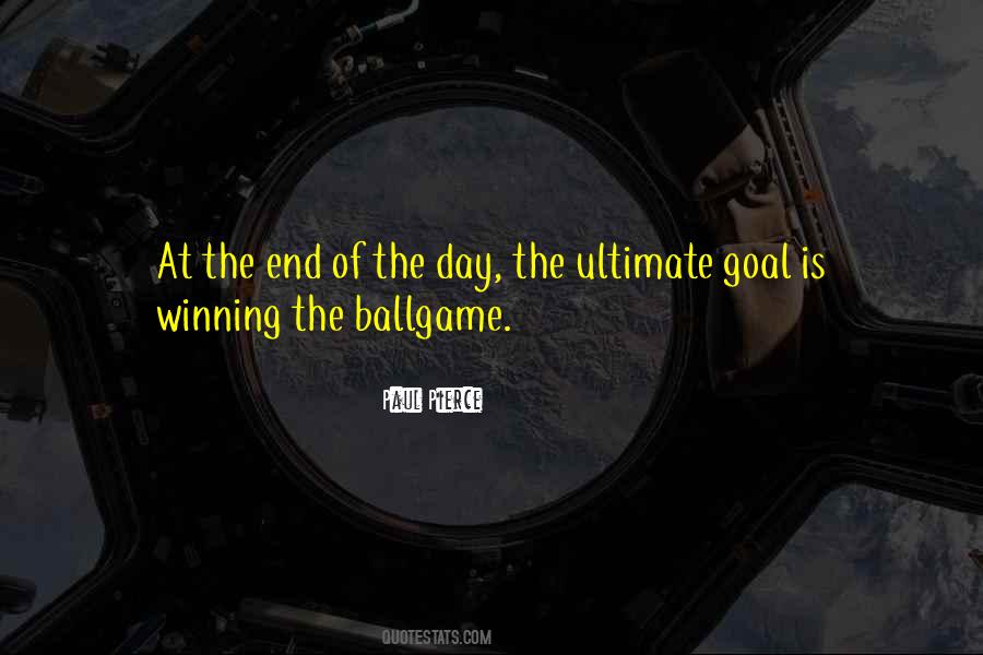 Winning Goal Quotes #1076943