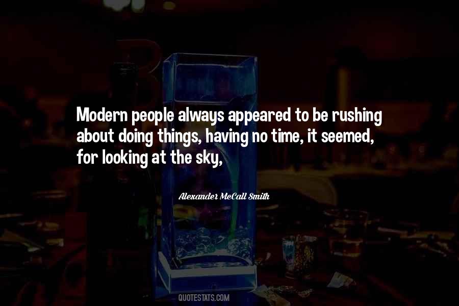 Quotes About Rushing Time #1045265