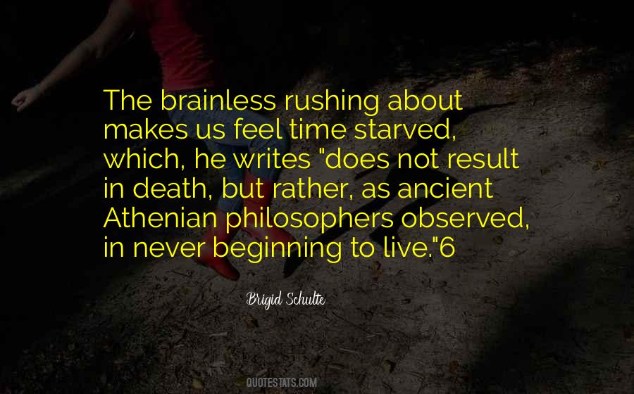 Quotes About Rushing Time #1246950