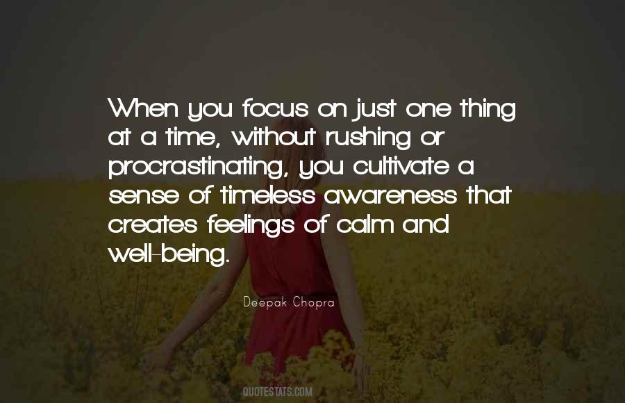 Quotes About Rushing Time #1476231