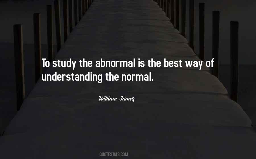 Quotes About Abnormal #1682491