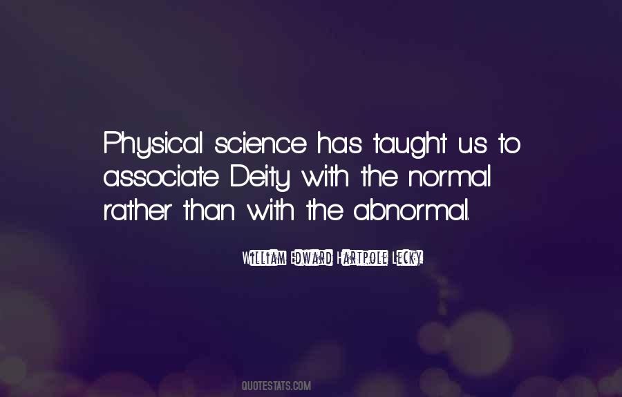 Quotes About Abnormal #1833655