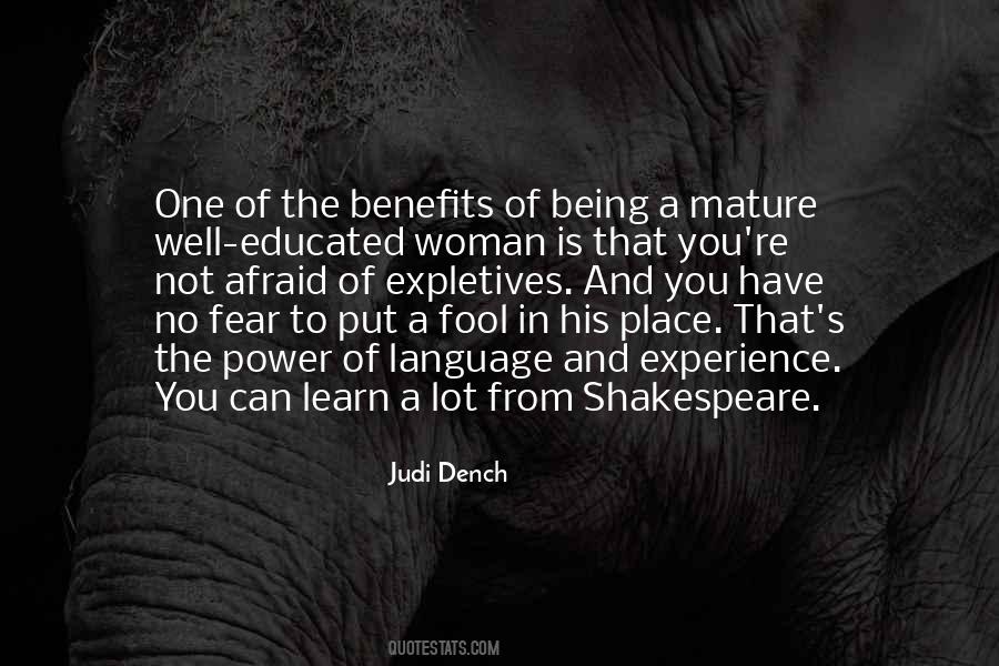 Quotes About Being Mature #1191551