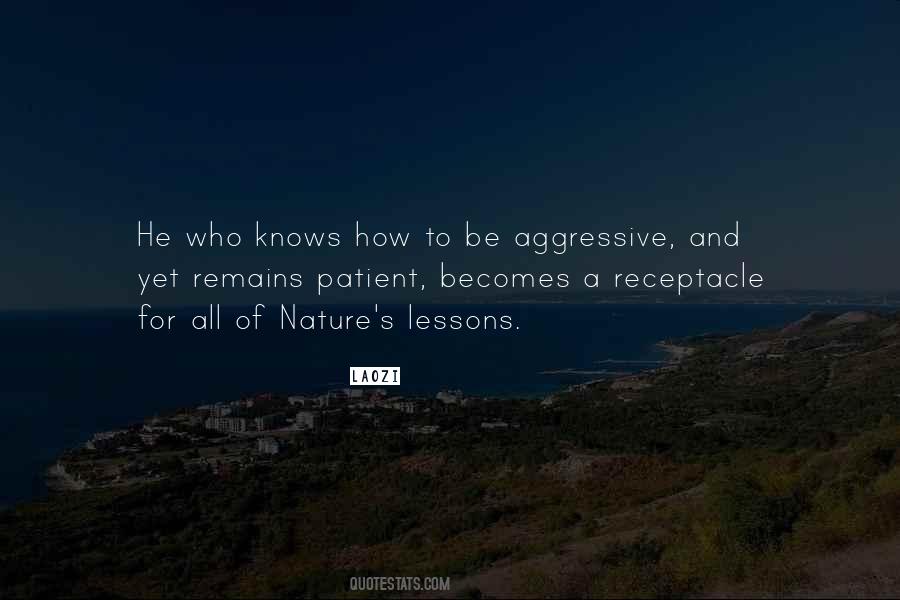 Quotes About Aggressive #1261669